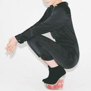 Hello kitty x Jeffrey Campbell icy  heels rare